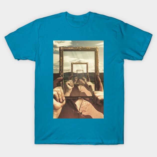 Empty Frame T-Shirt by SeamlessOo